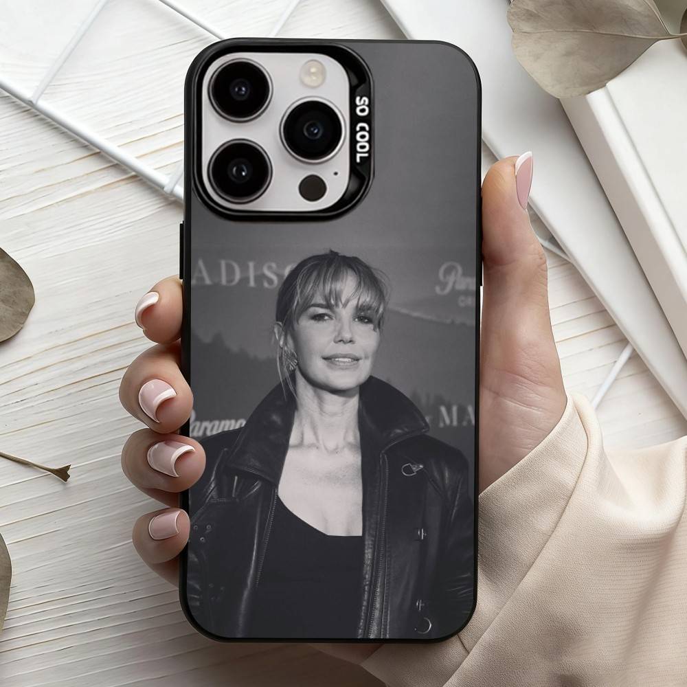 Actress A-Arielle K-Kebbel Phone Case For iPhone17,16,15,14,13,12,11 Plus,Pro Max Candy Silver Plated Inside Cover