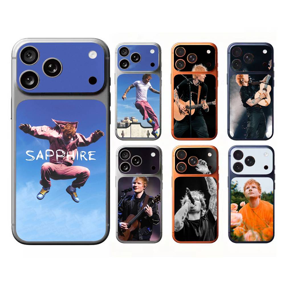 Singer E-Ed Sheeran For iPhone 17 pro max New Print Back Cover Decal Wrap Skin Rear Protective Sticker Film Creative