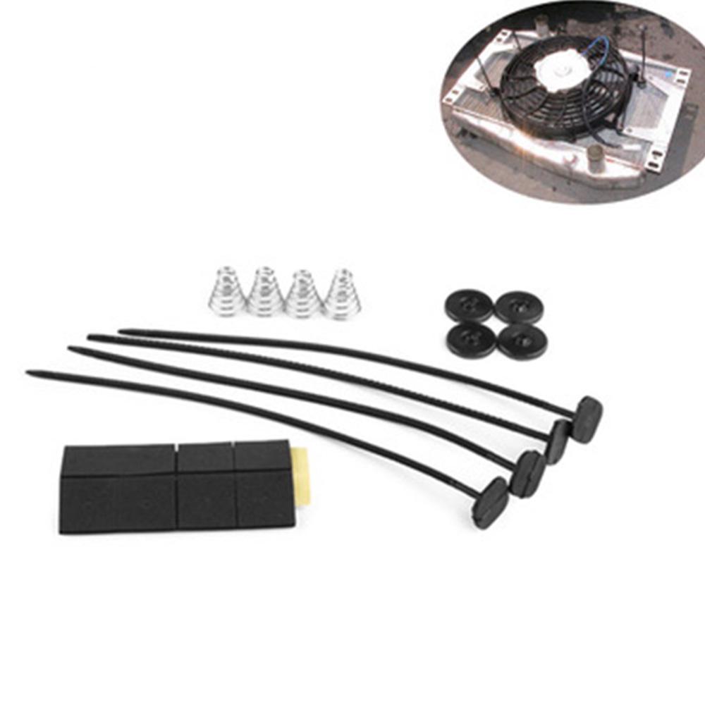 Electric Fan Radiator Mounting Kit Plastic Tie Strap Transmission Cooler SBC BBC Electric Fan Radiator Mounting Kit Plastic Tie Strap Transmission Cooler SBC BBC