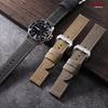 20mm 22mm 24mm Wasserdichtes Segeltuch Uhrenarmband Nylon Lederband für Panerai Schnellwechsel Armband Sportarmband für Herren