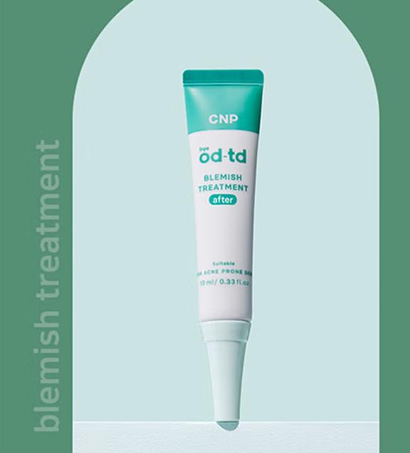 CNP Laboratory Bye OD-TD Spot Calming Gel / Blemish Treatment 10ml | Targeted Care for Troubled Skin | Direct from Korea