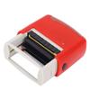 Custom Stamp Kit Red Shell Flexible Customizable Numbers Letters and Symbols Stamp for Home and Office