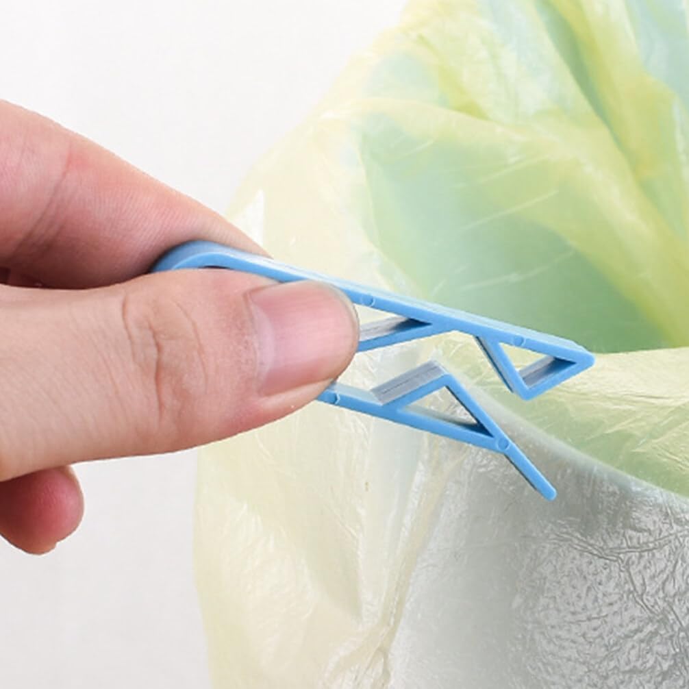 

50 шт. Пластиковый зажим для мусорного ведра, Зажимы для мусорных пакетов для туалетной комнаты, Пластиковые зажимы для мусорного ведра Зажимы для мусорной корзины Противоскользящий фиксирующий зажим для дома и офиса