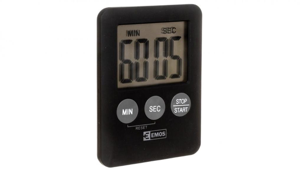 Küchenwecker / Stoppuhr LCD 1xLR1130 mit Magnet TP202 E0202