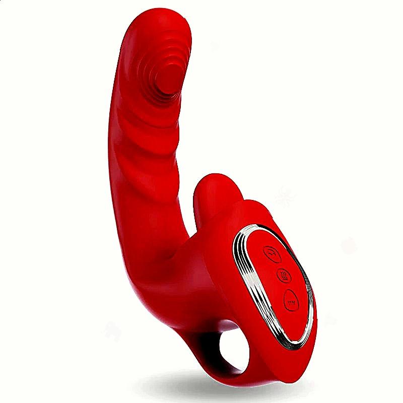 New Vibrator Wand For G Spot Vagina Pussy Rabbit Usb Powerful Sex Toys For Women Waterproof Pussy Vaginal Clitoris Massager