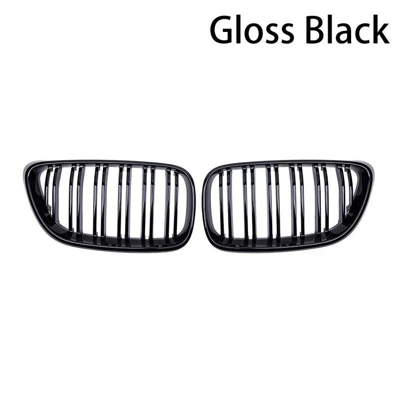 For BMW 2 Series F22 F23 F87 M2 Gloss Black Car Front Bumper Kidney Grill Grilles Car Styling Racing Grills Accessory 2014-2018
