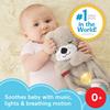 Baby Toy Soothe 'n Snuggle Otter Portable Plush Sound Machine with Music Lights & Breathing Motion for Newborns 0+ Months