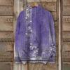 Women's Fashion Casual Long Sleeve Printed High Neck Woolen Knit