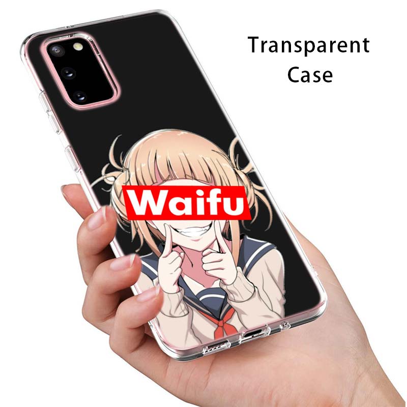 Sugoi Senpai Anime Waifu For Samsung Galaxy S22 Pro S21 S20 FE Ultra S10 S10E Lite S9 S8 Plus S7 S6 Edge Soft Phone Case