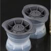 Silicone Ice Hockey Cube Mold Ice Grid Circular Ice Box Food Grade Silicone Whiskey Ball Ice Maker For Home Bar Kitchen Tools