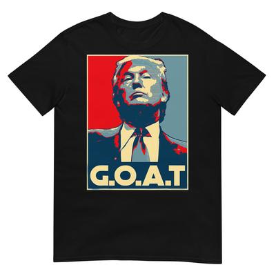 Trump Goat Middle Finger Election 2024 Republican Poster TShirt