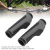 Bicycle Grips Ergonomic NonSlip Locking Comfortable Professional Mountain Bike Handlebars(Dark Grey )