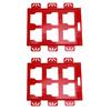 Toolbox Mounting Plate 100 Lbs Loading Capacity Storage Toolbox Metal Mounting Base Replacement for Packout Toolbox