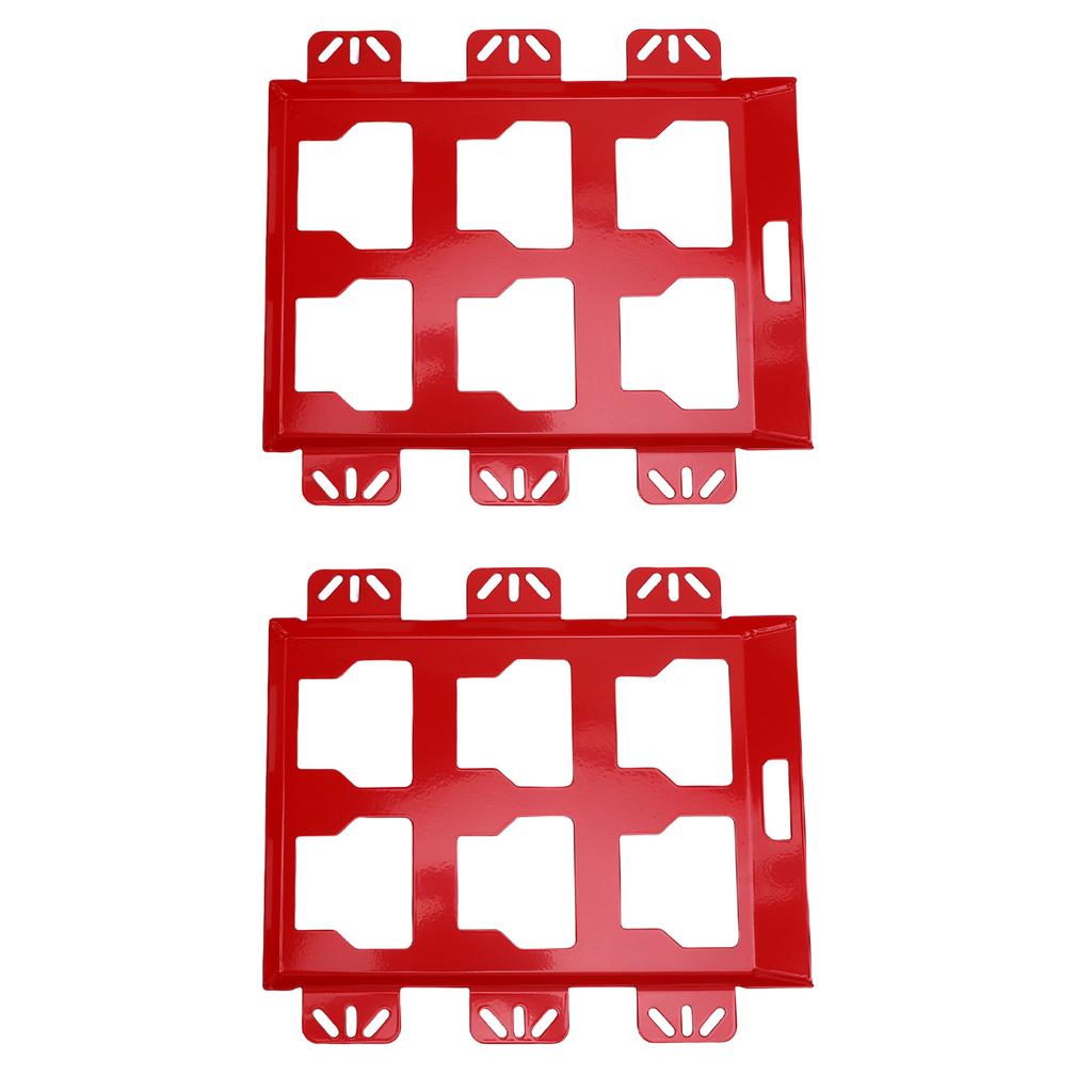 Toolbox Mounting Plate 100 Lbs Loading Capacity Storage Toolbox Metal Mounting Base Replacement for Packout Toolbox