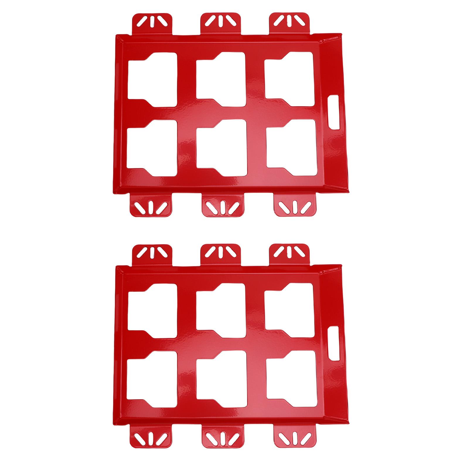 

Монтажная пластина для ящика для инструментов, грузоподъемность 100 фунтов, ящик для инструментов для хранения, металлическое монтажное основание, замена для ящика для инструментов Packout Red красный