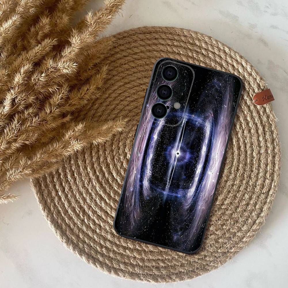 Phone Case For Samsung S25,S24,S21,S22,S23,S30,Ultra,S20,Plus,Fe,Lite,Note,10,9,5G Space For Galaxy Universe Black Cover