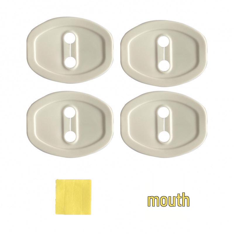 Silicone Car Door Shock Absorber and Lock Guard with Silent Closing Feature