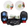 1/2Pcs Electric Bike Scooter Handlebar Switches Motorcycle Horn Button Turn Signal Button Switche Control For Gy6 50Cc 125Cc