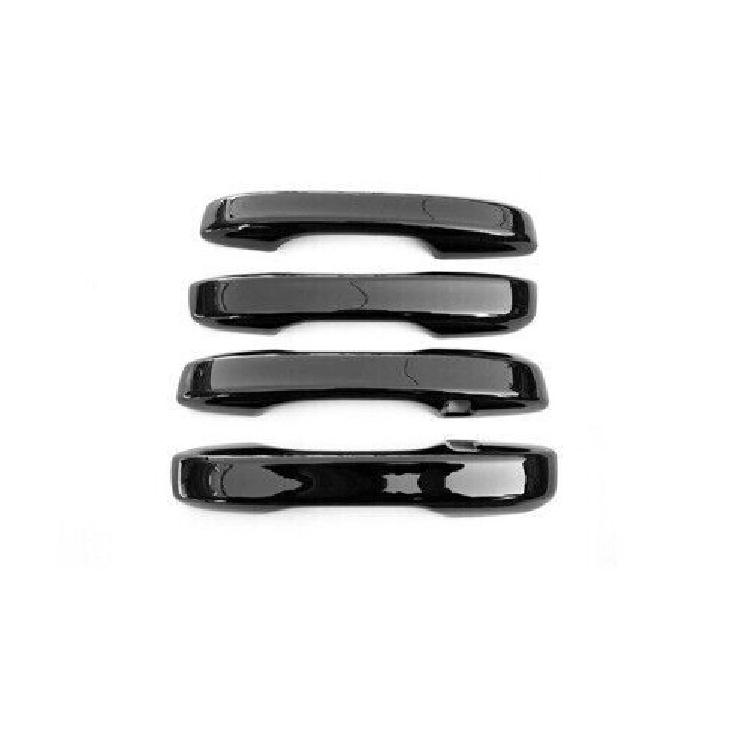 Side Door Handle Glossy Black Cover Trim 4PCS For Honda Civic 11th - Up