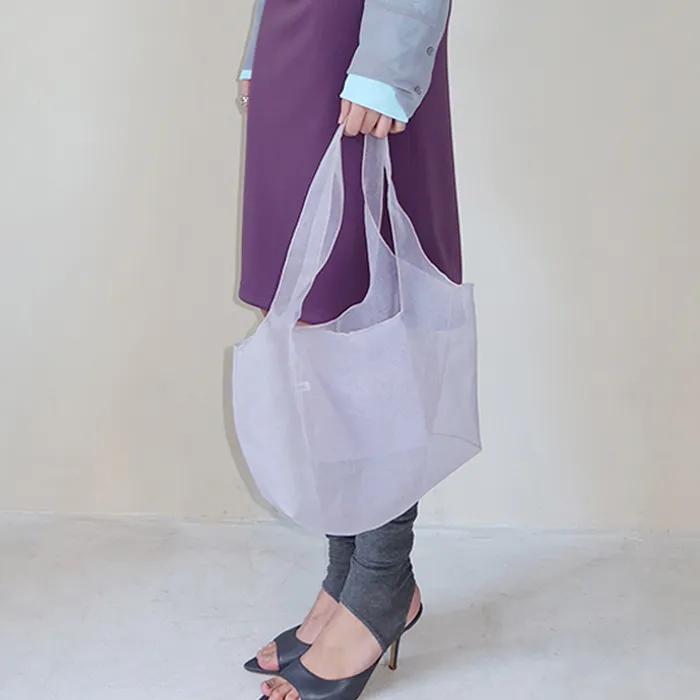 Organza Mini Bag_Grey