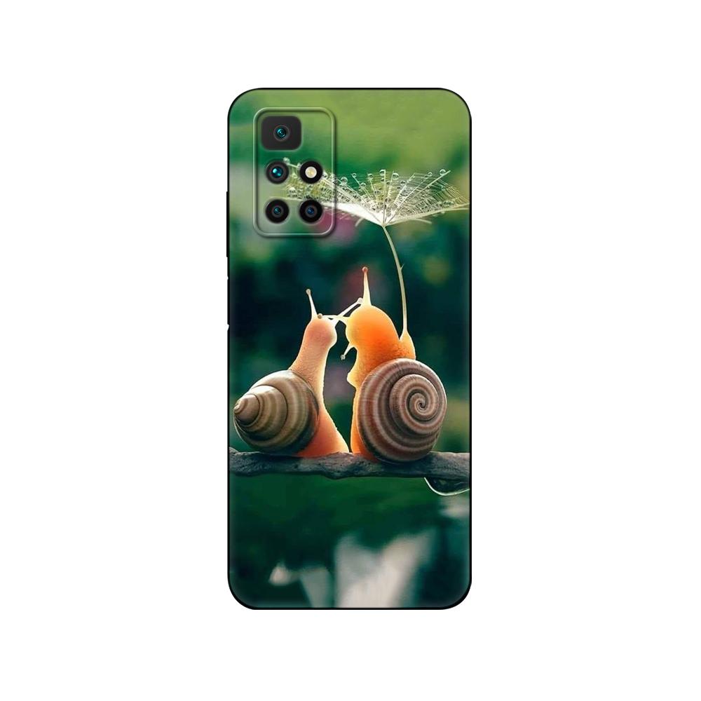 Para Redmi 10 Funda Silicona Cubierta Trasera Funda para Teléfono Para xiaomi Redmi 10 6.5 pulgadas Redmi 10 2022 global parachoques etui funda tpu negra