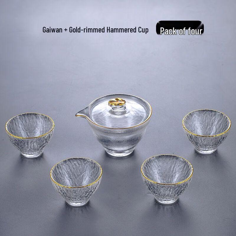 Nordic Heat-Resistant Glass Kung Fu Tea Set