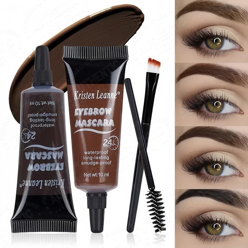 4 Colors Waterproof Shape Liquid Eyebrow Dye Natural Long Lasting Eyebrow Brow Gel Cream Makeup Color Cosmetic