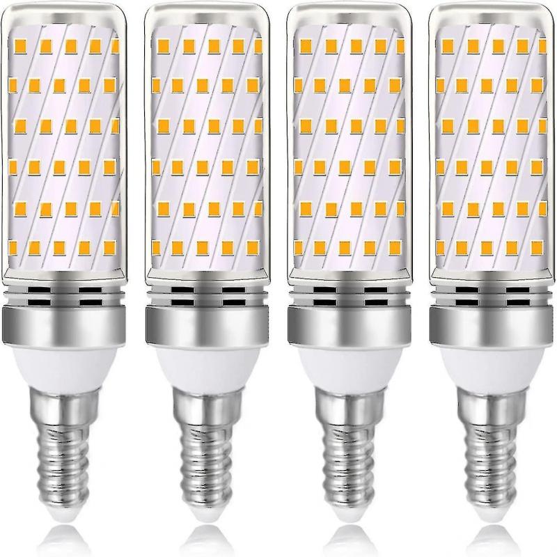 E14 16w Led Bulb Warm White 3000k 1600lm Halogen Lamp Equivalent E14 100w 120w Ac 230v Non dimmable