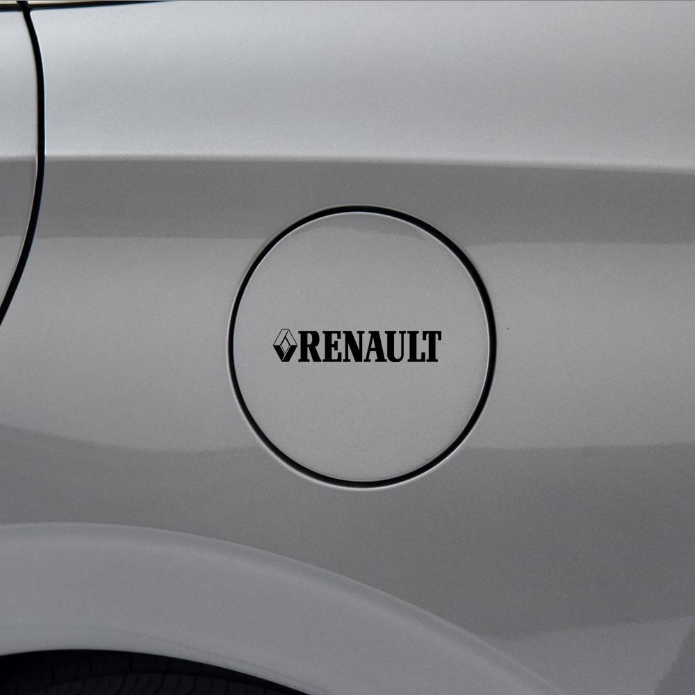 4PCS Car Styling Body Fender Trunk Rearview Mirror Decoration Stickers For Renault DACIA Fluence Scenic Loguna Trafic Koleos ZOE PP24