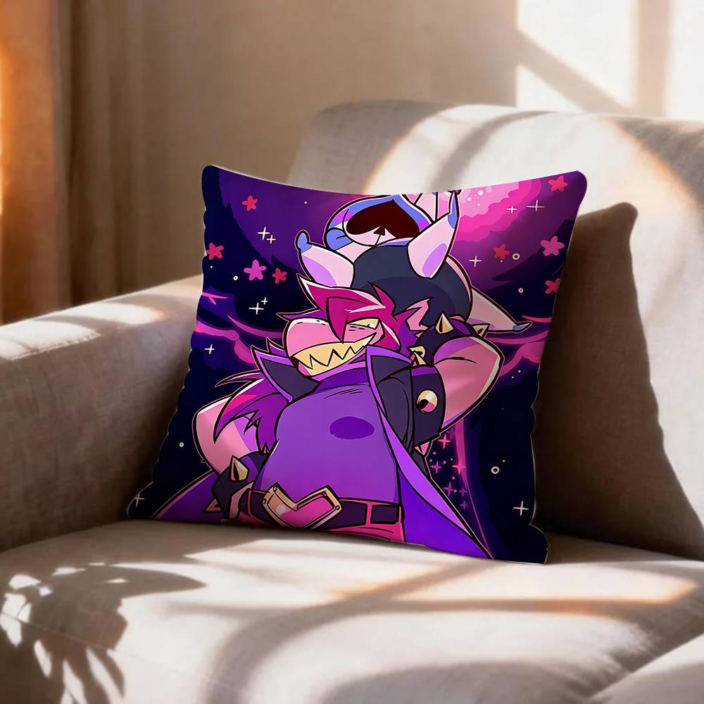 COOL DDeltaruneS Susie Pillow Case Pattern Printed Pillowcase For Living Room Sofa Cushion Cover