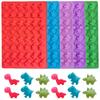 1pc Dinosaur Gummy Molds Dinosaur Candy Molds Silicone 48-Cavity for Candy Chocolate Jelly Ice Cube