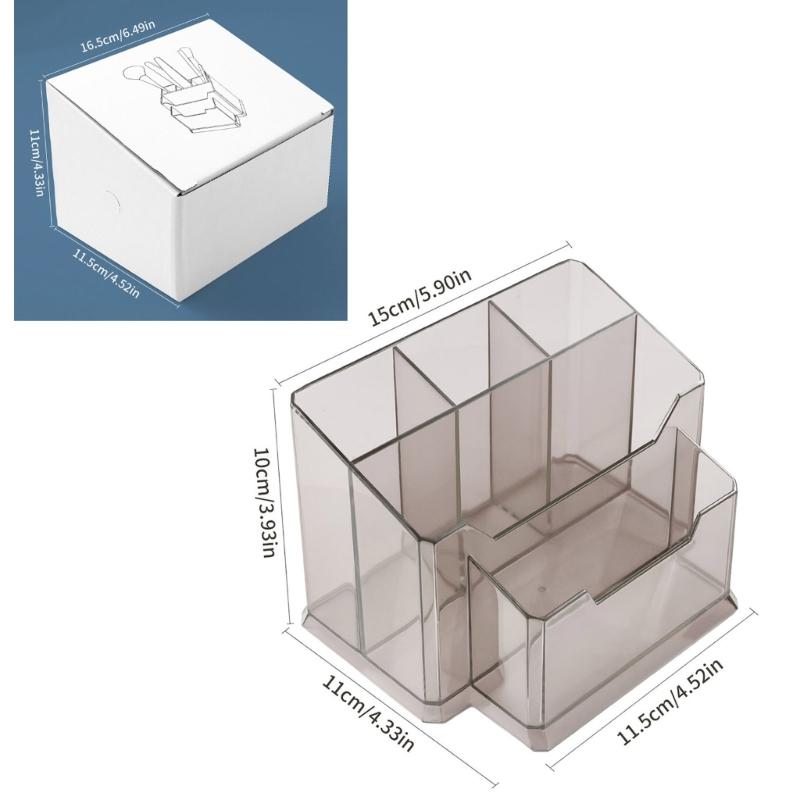 Nail Drill Holder Nail Drill Machine Storage Box Acrylic Nail Drill Bits Holder Makeup Brush Holder Manicure Tools