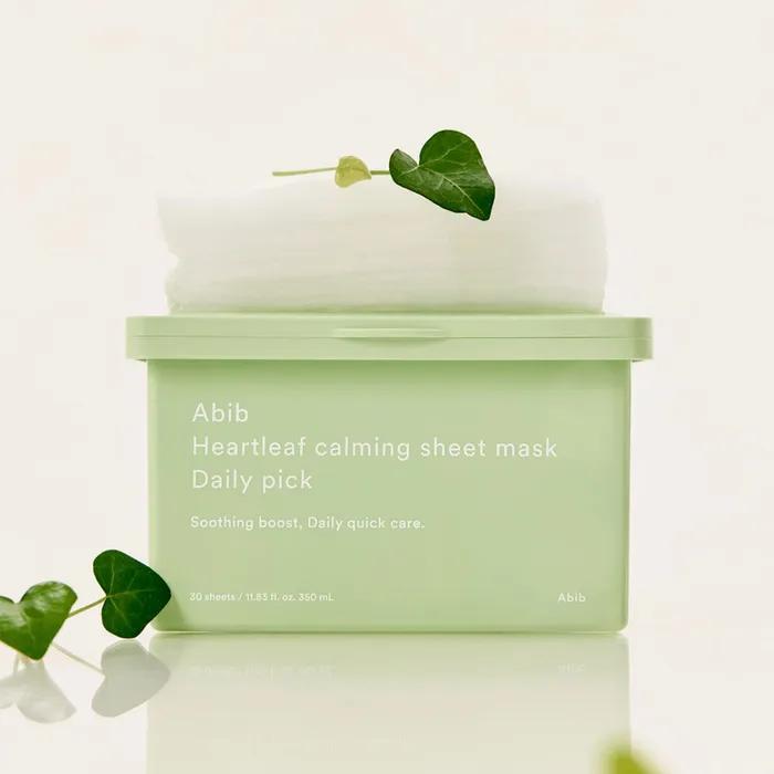 Pull-out Houttuynia Cordata Soothing Sheet Mask Daily Pick 30 Sheets