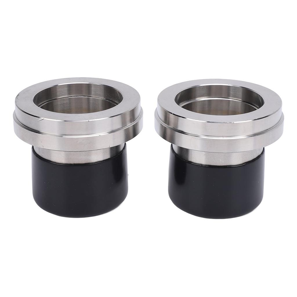 2Pcs Boat Trailer Bearing Protectors with Covers 2.717in Diameter Stainless Steel Wheel Center Grease Cover