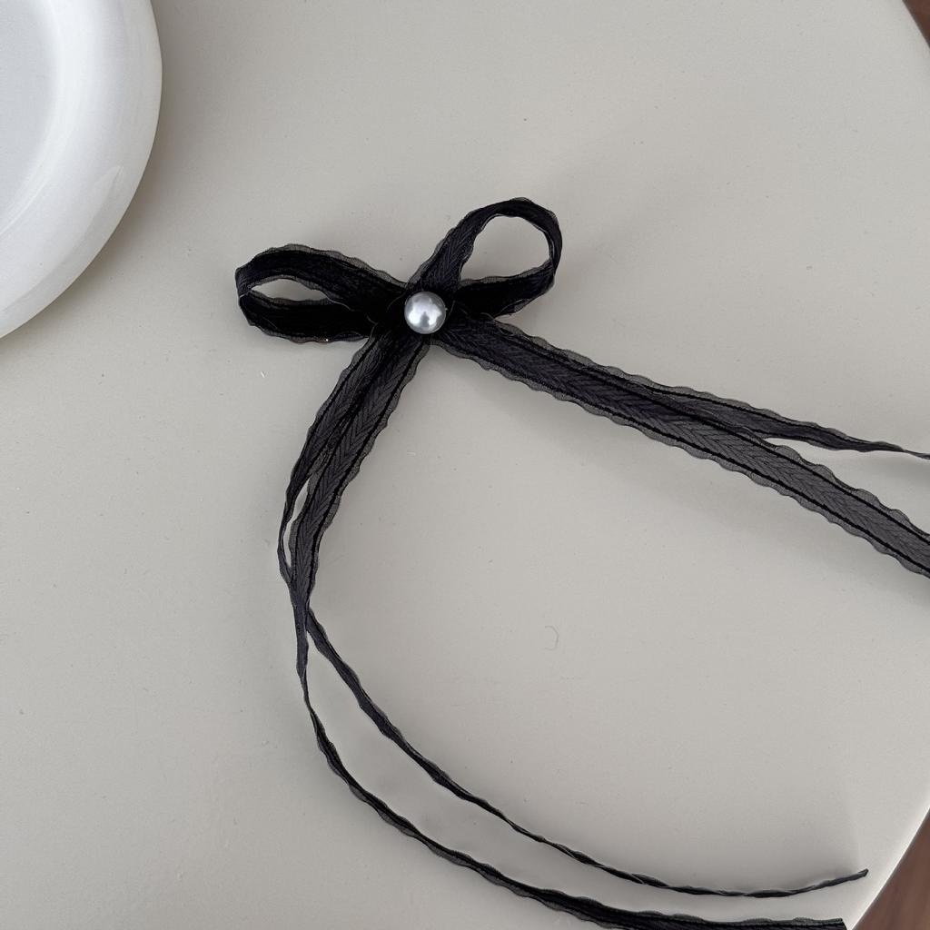 Hair clips for girls women bows pin accessories korean Ribbon new in crabs fairy  pearl popular vintage trendy fashion kpop