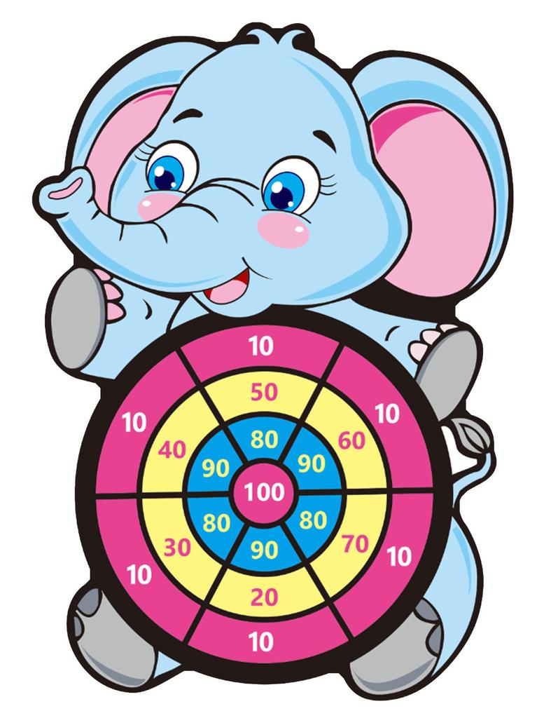 Children's Sticky Target Ball Dartboard: Parent-Child Interactive Educational Toy
