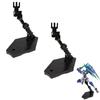 HAPPY SUGAR Gunpla Gunpla Plastic Model Display Action Black Base Set of 2 Base, Stand, Stand, Base, Base, Board, (Black)