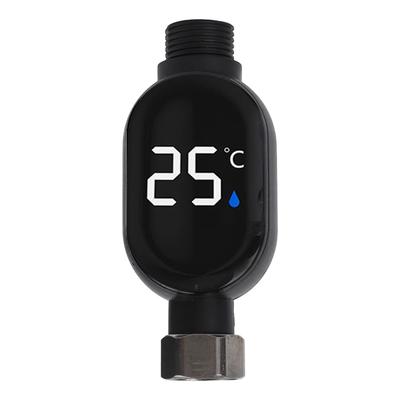 1pc Waterproof Smart Temperature Digital Display Faucet Thermometer Bath Thermometer With Digital Display Shower Thermometer