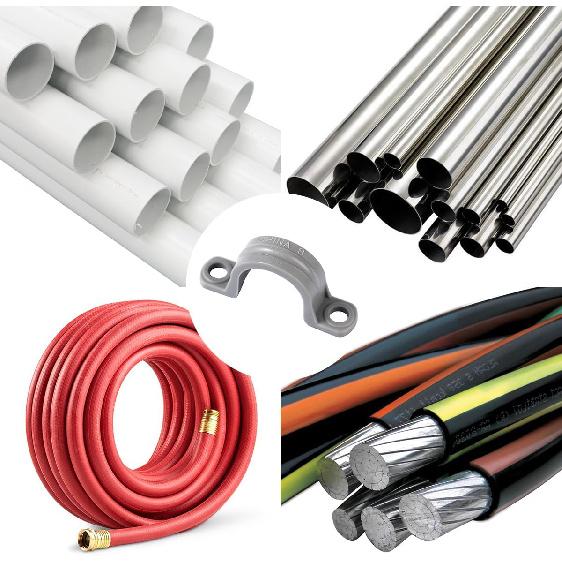 50Pcs 1/2 Inch PVC Pipe Straps, 2 Holes Plastic Conduit Strap Pipe Clamps Supports, Conduit Clamp Pipe Mounting Bracket Clips for PVC Pipes Conduit