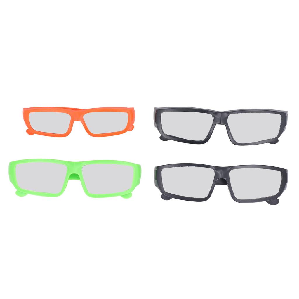 4Pcs Solar Eclipse Observation Glasses Protective Portable Sun Viewing Glasses for Adults Children