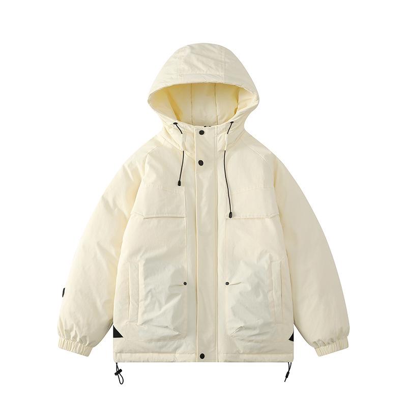 Japanese Style Windproof Hooded Down Jacket - Winter Casual Mountaineering Sportswear