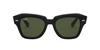 Sunglasses 0RB2186 STATE STREET GREEN LENS 52 Ray-Ban BLACK/G-15