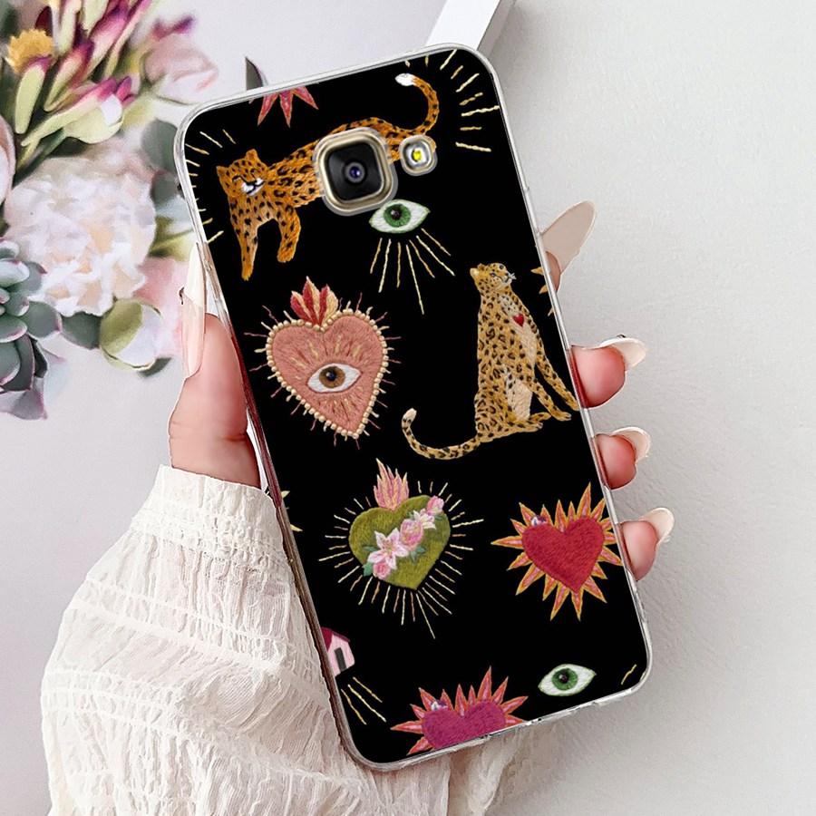 Für Samsung A3 2016 Hülle Galaxy A3 2017 Rückseite Cartoon Dünn Weiches Silikon Funda für Samsung A310F A320F Stoßfest Capa
