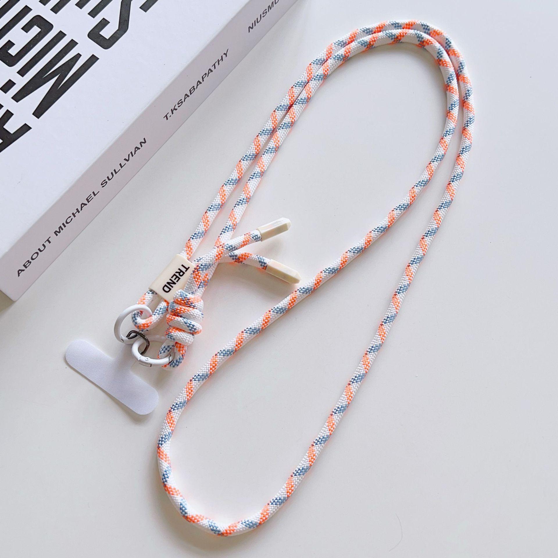

Versatile Dopamine Crossbody Phone and Camera Lanyard – Adjustable, Outdoor Sports, Anti-Lost Woven Strap.