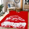 Tree Forest Logo Area Rug Perfect for Decorate room Outdoor Bedrooms Foyer Antislip Carpet Decorate Offices