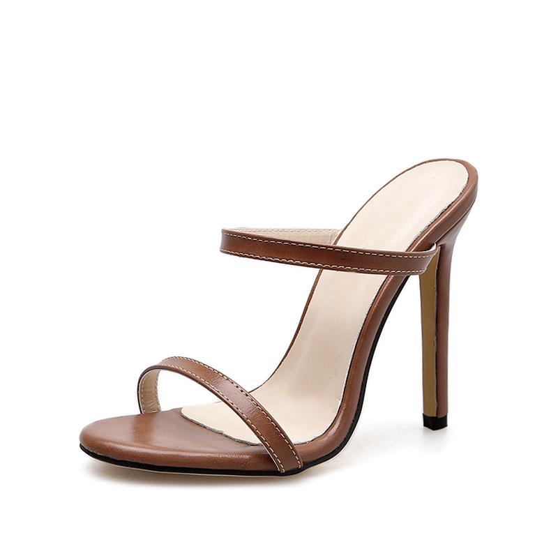 Fashion 2025 Women's Sandals Stiletto Heels Ankle Strap Wrap Foot OL Sexy High Heels Party Dress Shoes Size 35-40