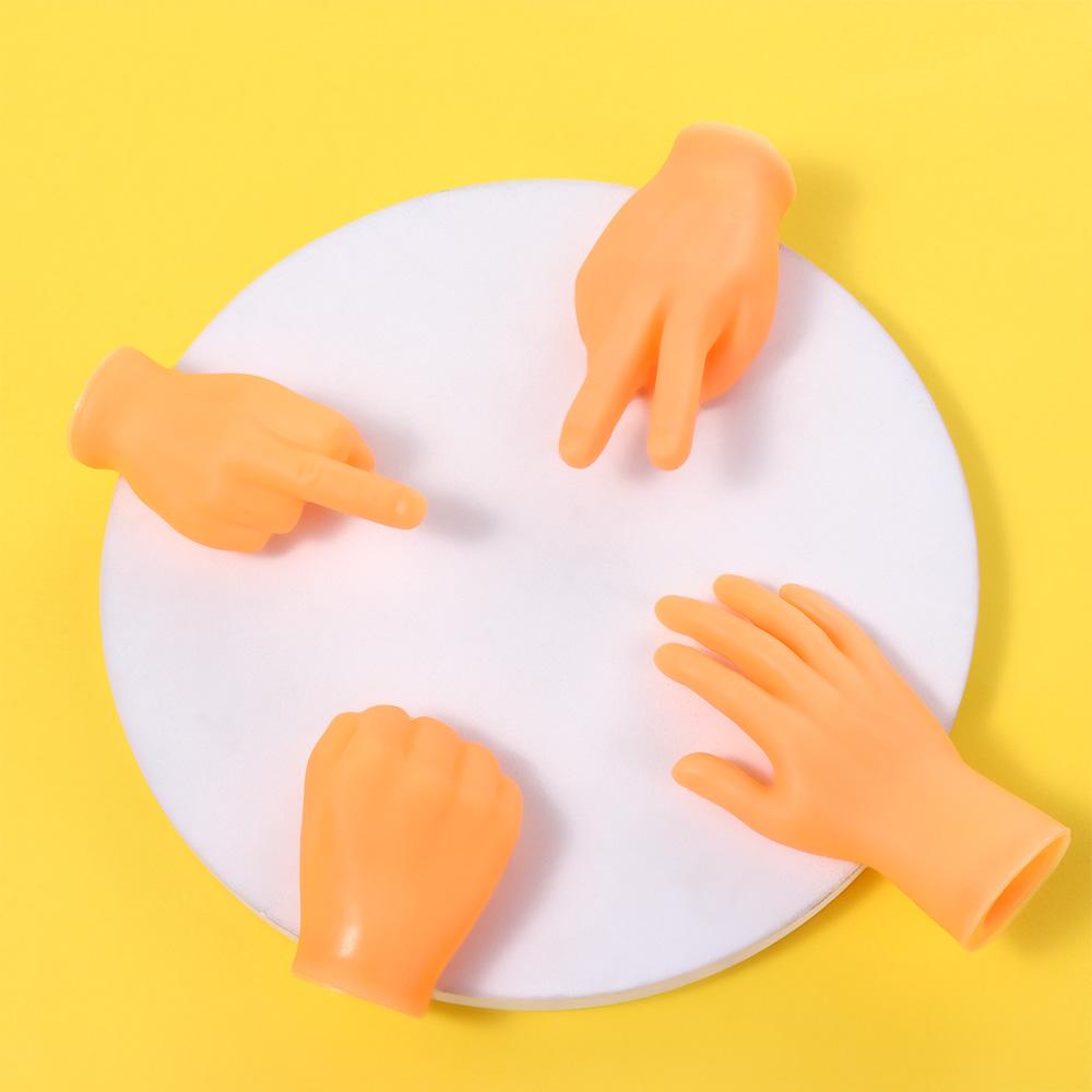 Halloween Finger Fidget Small Hand Cat Pet Hand Palm Finger Puppets Finger Toys Tiny Finger Hands