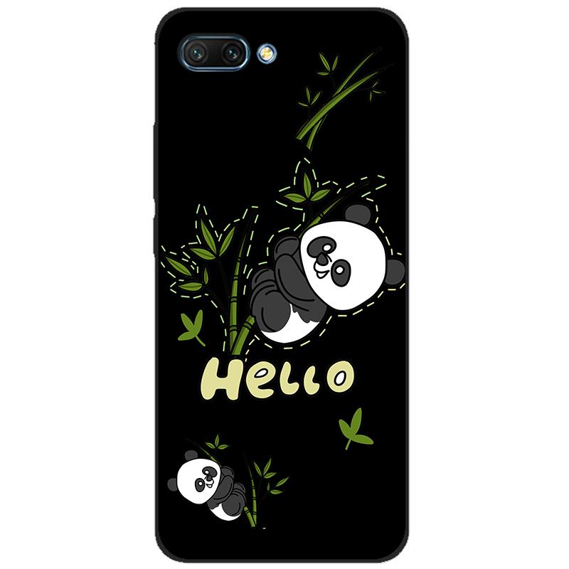 For honor 10 case soft silicon tpu back phone cover for huawei honor 10 Case Etui protective printing coque black tpu case