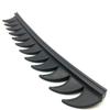 1Pc Rubber Dirt Biker Motocross Mohawk Biker Helmet Mohawks Spikes Motorcycle Helmet Mohawk Sticker