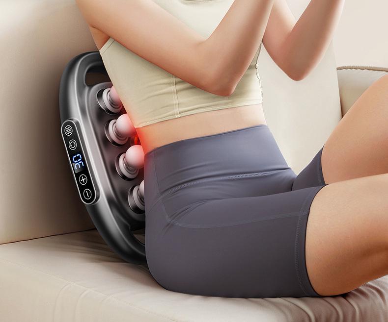 Cross 16-Head Professional Muscle Relaxation Massager for Thighs, Calves, Back & Waist